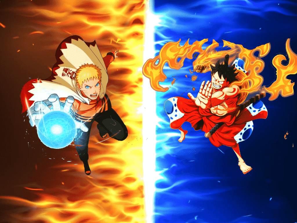 naruto vs luffy